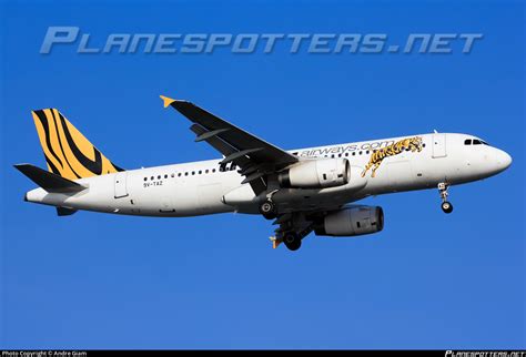 9V TAZ Tiger Airways Airbus A320 232 Photo By Andre Giam ID 1109747