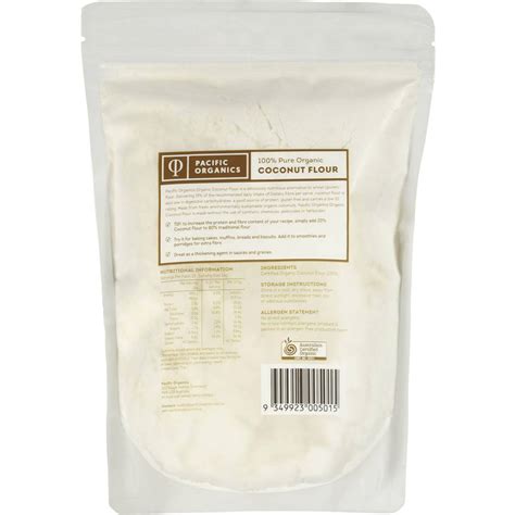 Pacific Organics Coconut Flour G Woolworths