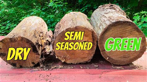 How Long Does Oak Firewood Take To Dry Season YouTube