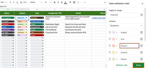 Free Assignment Tracking Template For Google Sheets Ssp