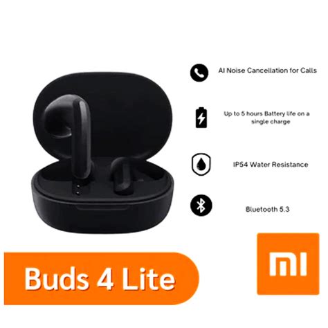 Audífonos Xiaomi Redmi Buds 4 Lite Inalámbricos Toda Tecnología