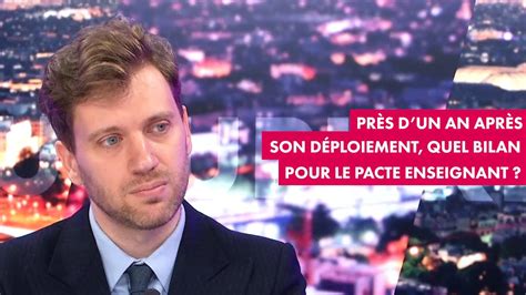 Pr S D Un An Apr S Son D Ploiement Quel Bilan Pour Le Pacte Enseignant