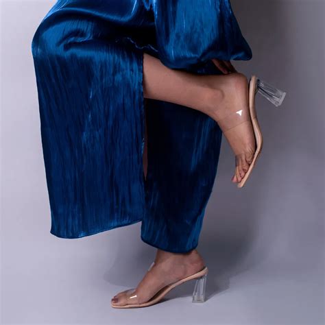 Clear Nude Heels Fashion Womens Shoes Heels Chic Pumps Elegant Womens Choice