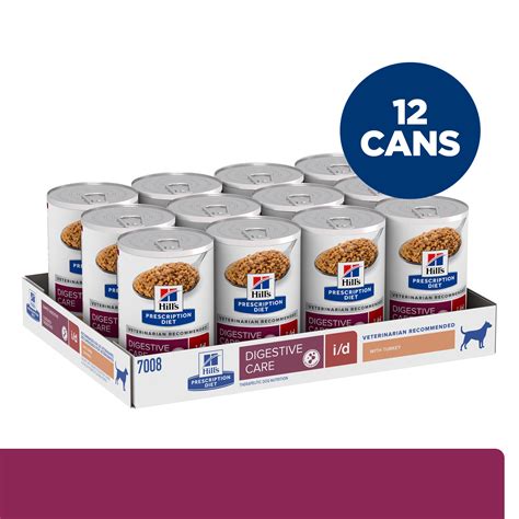 Hills Prescription Diet Id Digestive Care Turkey Wet Dog Food 12 X