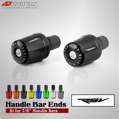 Motorcycle 7 8 22MM Handlebar Handle Bar End Grips Cap Weight Plugs