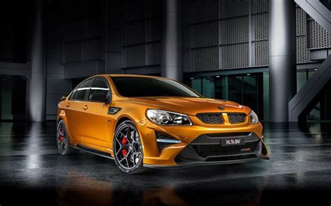 Download wallpapers Holden HSV GTSR, australian cars, 2017 cars, orange ...