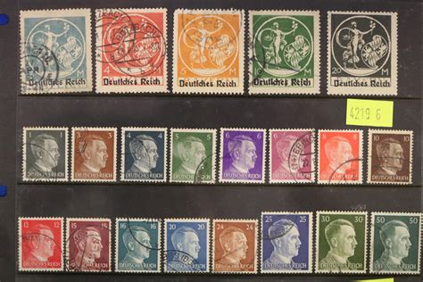 Lot Assorted Ww2 Stamps