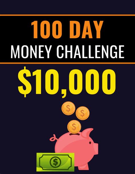 100 Day Money Challenge 10 000 Fun And Simple Way To Save 10k In 100 Days 100 Envelope Money