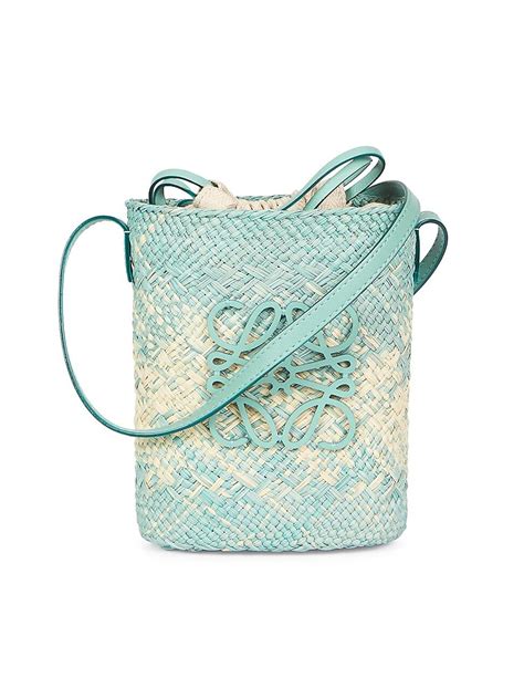 Loewe Loewe X Paula S Ibiza Raffia Shoulder Bag Editorialist