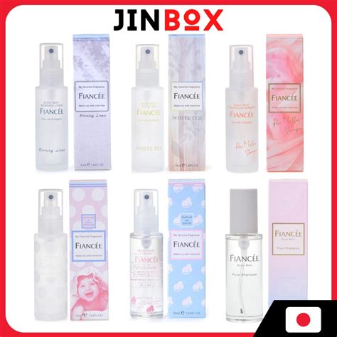 Fiancee Body Mist 50ml Pure Mellow Shampoo Morning Linen White Tea