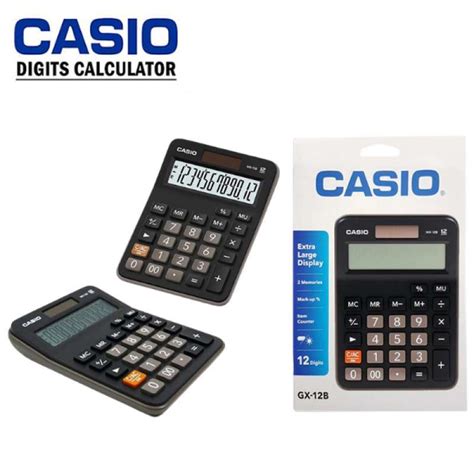 Jual Casio Kalkulator Desktop Calculator 12 Digit Mx 12b