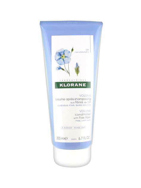 Klorane Baume Apr S Shampoing Volume Aux Fibres De Lin Ml