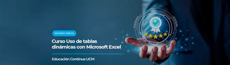 Curso Uso de tablas dinámicas con Microsoft Excel Magíster y