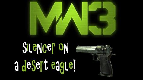 Mw Silenced Desert Eagle Youtube