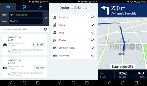 Nokia Here Maps para Android filtrado el APK de su versión Beta