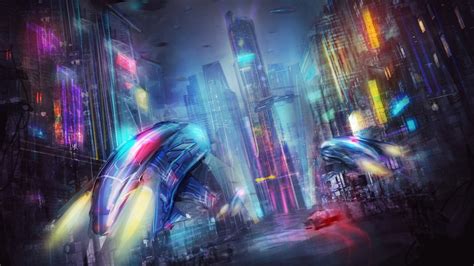 sci fi, City, Cities, Artwork, Art, Futuristic Wallpapers HD / Desktop ...