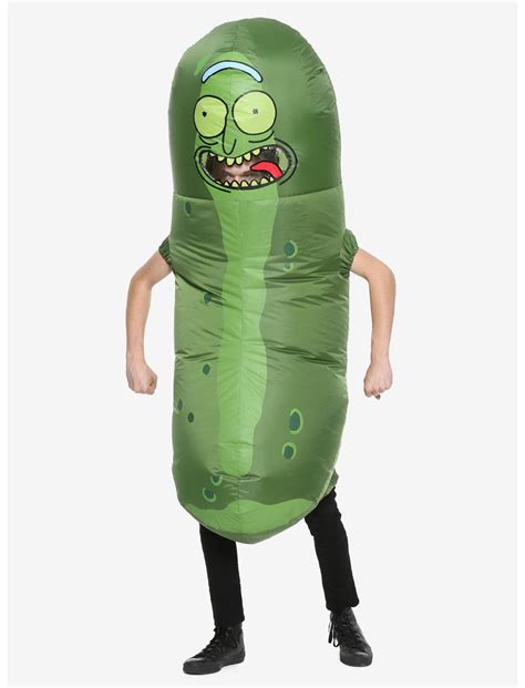 Rick And Morty Pickle Rick Inflatable Costume | Hot Topic