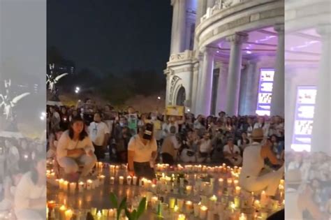 Ahora Despiden A Elena Larrea En Explanada De Bellas Artes E Consulta