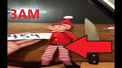 Santas Secret List Cutting Open Elf On The Shelf At 3 Am Whats