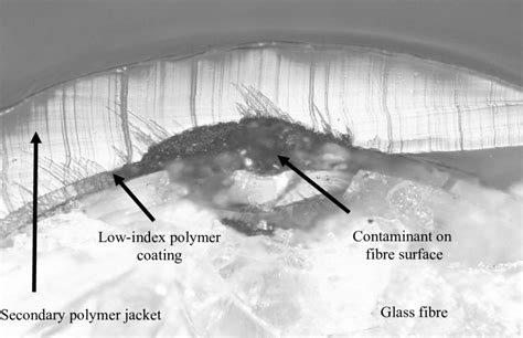 Photomicrograph Of Optically Induced Damage At The Glass Polymer Interface Download