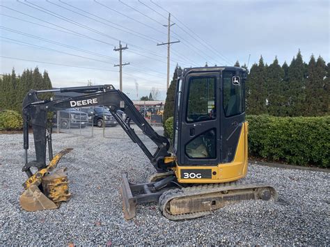 2019 John Deere 30g Mini Excavator For Sale 1984 Hours Surrey Bc