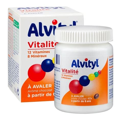 Alvityl 40 Comprimés à Avaler Nu3