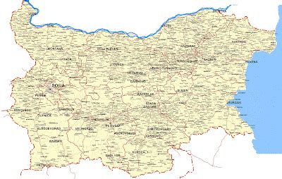 Maps of Europe Region Country