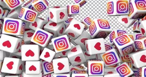 ترنزیشن آیکون لایک اینستاگرام 19229 Social Media Icons Transition