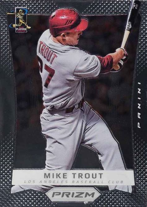 Panini Prizm Mike Trout Baseball Vcp Price Guide