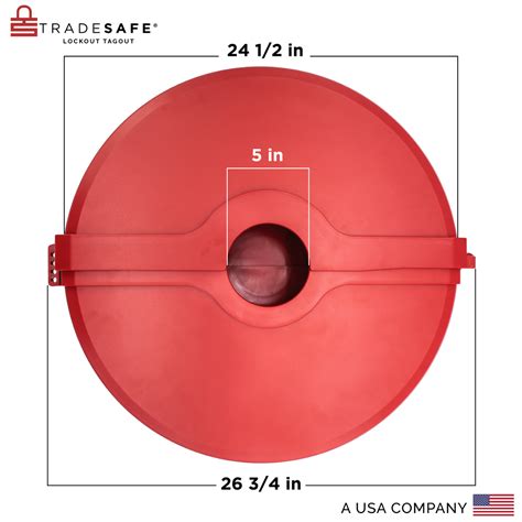 Gate Valve Lockout - 18” to 24” Valve Handles | TRADESAFE