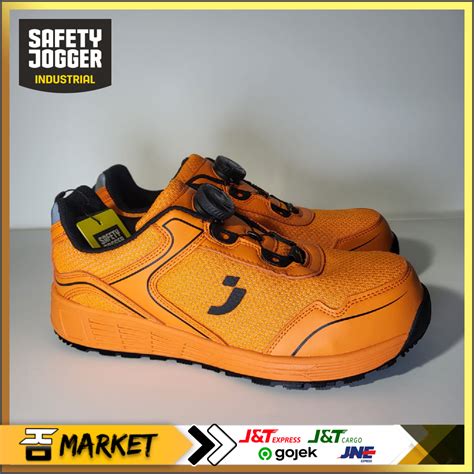 Jual Sepatu Safety Jogger Model Lobi Orange S P Low Tls Toecap