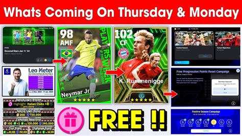 What Is Coming On Thursday And Next Monday In Efootball 2024 Mobile Upcoming Potw And Free Coins