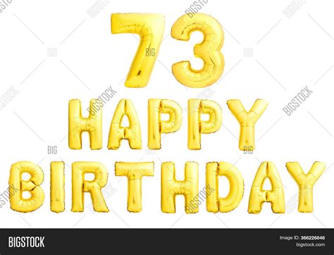 Happy Birthday 73 Image & Photo (Free Trial) | Bigstock