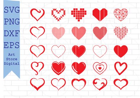 Heart Svg Bundle Heart Svg Hand Drawn Heart Svg Open Heart Svg