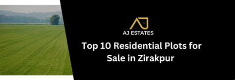 Top Residential Plots For Sale In Zirakpur Top Best Residential