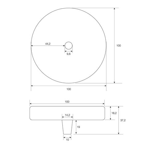 Flor N De Superficie Para L Mparas De Techo Blanco Negro Plata