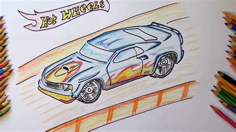 Hot Wheels Race Off Coloring Pages - Coloring and Drawing