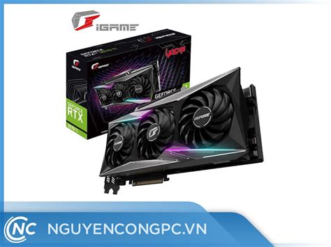 Card Màn Hình Colorful iGame GeForce RTX 3070 Ti Vulcan OC 8G V