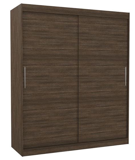 Les Tendances Armoire Lincoln Portes Marron Lestendances Fr