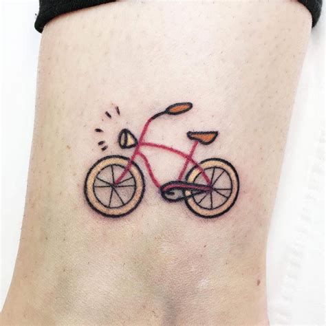 19 Bike Tattoos Youll Love Femme Cyclist