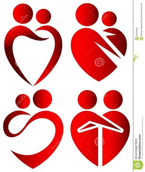 Love symbols. | Love symbols, Love heart symbol, Silhouette stencil