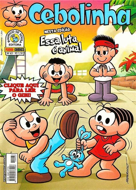 Revistinha do Cebolinha Nº 63 Editora PANINI Desenho turma da