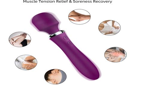 20 Speeds Double Head Vibrator Av Magic Wand Sex Toy Groupon