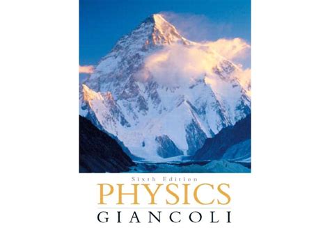 Test Bank For Physics Principles With Applications Sixth Edition Douglas Giancoli Chapter 1 To