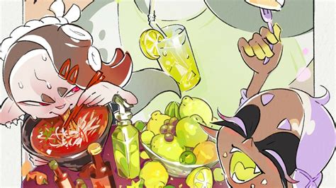 Spicy Sweet Sour Splatfest Now Live Special Artwork Shared Nintendosoup