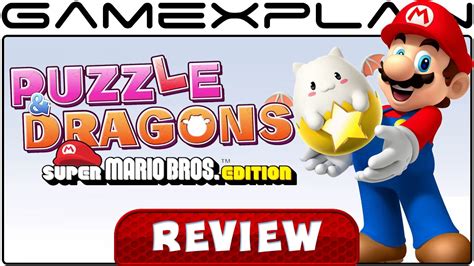 Puzzle Dragons Z Super Mario Bros Edition Video Review Ds