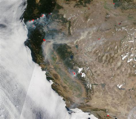 Imágenes De Incendios Forestales Desde El Espacio Telemundo 52