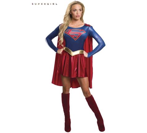 Supergirl Deluxe Kostüm Für Damen