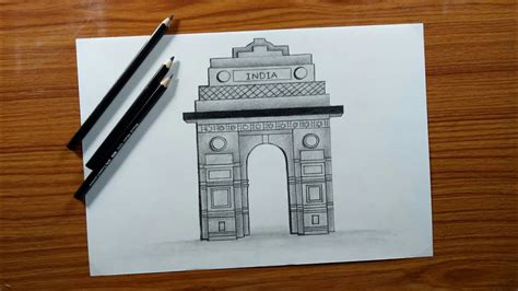 Indian Gate Drawing