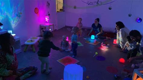 Salle Snoezelen Micro crèche La Goutte de Malice